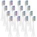 Replacement Toothbrush Heads Compatible with Philips Sonicare Electric Tooth Brushes Handle. Genuine Bristles and Moderate Softness.Effective Cleaning and Gum Protection.16 PCS. 1 Count (Pack of 16)