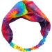Spoontiques - Headband - Printed Fabric Hair Bands - Knotted Hair Band for Everyday Use - Tie Dye
