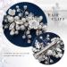 Crystal Bride Wedding Hair Clip | Catery Silver Hair Vine | Bridal Headpiece with Flower | Women's Wedding Hair Accessories - Buy Online on GoSupps.com