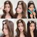 16 Pcs Hair Root Volume Clips for Women | Instant Hair Volumizing Rollers | Black Blue Pink Purple - Buy Online on GoSupps.com