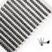 Bransfy False Eyelashes Clusters 280pcs DIY D Curl Individual Lash Extensions | Faux Mink Long Mixed Lash Clusters 9-16mm | 40D-0.07D - Buy Online on GoSupps.com
