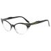 Eyekepper Cateyes Women's Reading Glasses (Black-Transparent 0.75) NEW-R914-1C02-75