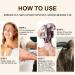 Natural Plant Extract Formula - Hair Dye Shampoo Hassle-free 30-Minute Hair Coloring He Shou Wu Ce Bai Ye & Ginger Infused Nourishing Hair Dye with Fragrant Aroma (Dark Brown 500ml) Dark Brown 1 count (Pack of 1) - Buy Online on GoSupps.com