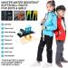 Yushow Waterproof Softshell Ski Pants for Kids | Thermal Windproof Winter Hiking Pants for Girls - Black Size 8 - Buy Online on GoSupps.com