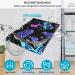Professional Haircut Cape Fantasy Purple Blue Butterfly Design with Adjustable Snap Closure | Hairdressing Salon Essential - Buy Online on GoSupps.com