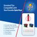 Twinko Max Spin Mop Kit - 2-Tank System, Triangle Mop, Multi-Size Handle, 2 Microfiber Head Refills, Replacement Base - 2-Pack - Buy Online on GoSupps.com