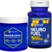 NATURAL STACKS NeuroFuel & Resveratrol+ Supplement Bundle - Supports Focus Memory & Healthy Brain Aging* - 135 Capsules