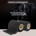 Nilo Self-Adhesive Bandage - 12 Rolls 7.5cm x 4.5m | Breathable & Elastic Adhesive Tape for Animals & People - Black - Buy Online on GoSupps.com
