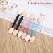 Pericoustroe 10 Pack Eyeshadow Brush Set Portable Double Ended Makeup Sponge Oval Brushes Reusable Eye Shadow Sponge Applicator Cosmetic Tool for Blending Defining Smudging(10PCS color random) - Buy Online on GoSupps.com