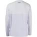 BASSDASH Men's UV Sun Protection Fishing T-Shirt UPF 50+ Long Sleeve - White/Vivid Blue - Size Large - Buy Online on GoSupps.com