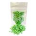 A Pinch Of... - Matt Green Shamrocks - St Patricks Day Cake Topper Sprinkles - 25g Edible Cupcake Decorations - Perfect for Birthdays & St Paddys Celebrations