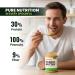  Pintola Pintola All Natural Peanut Butter (Crunchy) (350g) | Unsweetened | 30g Protein | Non-GMO | Gluten Free | Vegan | Cholesterol Free - Buy Online on GoSupps.com