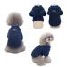 Tineer pet doggy winter lamb cashmere coat warm outdoor fleece dogFleece feed sweater jacket vest for small medium -sized dogs (L dark blue) l dark blue