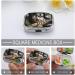 Wildlife Wolf Print Pill Box | 2 Compartment Portable Pill Organizer | Decorative Metal Medicine Case for Pocket or Purse - Buy Online on GoSupps.com