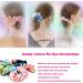 VENUSTE Tie Dye Scrunchies for Girls Premium Velvet Scrunchy for Hair Cute Rainbow Elastic Bands Soft Ropes Ponytail Holder Hair Accessories 12 Pack Tie-Dye - Buy Online on GoSupps.com