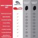 Coresteady Pull Up Bands & Resistance Bands - Heavy Duty Rubber Loop Band for Men & Women - Build Power & Muscle - Fitness Training for Pull Ups, Gym Exercises - Red - Buy Online on GoSupps.com