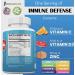 JB Wellness CO Immune Support 8 in 1 Capsules - Zinc, Vitamin D3, C, Elderberry - Immune Booster with Echinacea, Ginger, Turmeric - 2-Pack - Buy Online on GoSupps.com