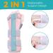 Wrist Brace for Carpal Tunnel Relief - Night Support Splint with Replaceable Inserts (Left - Pink) - Comfort & Stability - Buy Online on GoSupps.com