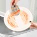 3-Pack Cleaning Kitchen Sponges Oval Retro Orange Brown Plaid Kitchen Cellulose Dishwashing Wood Pulp Cotton - Buy Online on GoSupps.com