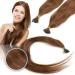 Buy Remy Microring I-Tip Hair Extensions - 20 Strands 10g 45cm (18) Chocolate Brown 4# - Premium Quality Remy Hair for International Shipping - Buy Online on GoSupps.com