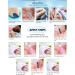 JOLIGEL Kit 4* UV LED Gel Nail Polishes Soak Off Shellac for Nail Art Manicure Pedicure Red Glitters/Gold Champagne Glitters/Bronze Glitters/Red Magenta 10ML - Buy Online on GoSupps.com