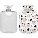 Cute Funny Cow Head Hot Water Bottle | 1L Heat Bottle for Pain Relief | Ideal Heating Pocket for Women - Buy Online on GoSupps.com