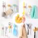 8-Piece Waterproof Toothbrush Holder Set | Adhesive Hooks for Bathroom & Kitchen | No Drilling Required | Funny & Functional Silicone Design - Buy Online on GoSupps.com