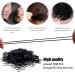 Ilamourcar 500Pcs Mini Elastic Hair Ties - Black Rubber Bands for Women Girls & Kids - Perfect for Wedding Hairstyles & Everyday Use - Buy Online on GoSupps.com