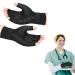 Arthritis Gloves Compression Gloves Women & Men Carpal Tunnel Gloves Hand Compression Gloves Arthritis Pain Relief Gloves for Relieve Muscle Pain Carpal Tunnel RSI Rheumatoid (L)