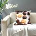 FRESQA Cookies Food Chocolate Chip Biscuits Universal Four-Season Cushion Cover | Soft Polyester Decorative Pillowcase Cookies Food Chocolate Chip Biscuits 16"x16" - Buy Online on GoSupps.com