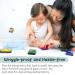 Forever Fun Times Baby Hand and Footprint Kit | Create Hundreds of Detailed Prints with Safe Ink Pad | Works on Any Paper | Easy to Clean | Big Black - Buy Online on GoSupps.com
