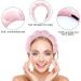 3 Pcs Pink Spa Headband Set | Makeup & Skincare Headbands with Wristband Scrunchies - Buy Online on GoSupps.com