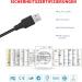 Merom 5V USB Mesh Cable - Compatible with Remington HC5810 HC4250 HQ8505 5000/7000 Series - Replacement Charger LDE Cable - Buy Online on GoSupps.com