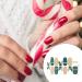 dijiusidy Nail Art Stickers Self-Adhesive Fingernail Decal with Strap Glue DIY Art Decor Full Cover Manicure Kits for Women Girls YMX197 - Buy Online on GoSupps.com