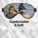 Buy Reusable Sleep Mask Eye for Men & Women | Soft Blackout Eye Masks for Better Sleep & Travel - Mallard Duck Design - Buy Online on GoSupps.com