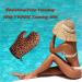 Self Tanning Mitt Applicator Kit | GRINEER 3-Piece Set Tanning Mitt Mini Face Mitt & Back Lotion Applicator (Leopard) for Flawless Sunless Glow - Buy Online on GoSupps.com