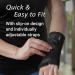 Actimove SPORTS EDITION Wrist Stabilizer - Removable Metal Stay for Secure Support Perfect for Strains & Sprains - Black Large - Buy Online on GoSupps.com