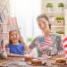 4th of July Temporary Tattoos - 65Pcs Patriotic Independence Day American Flag Body Face Art Stickers - Memorial & Labor Day Decorations - Buy Online on GoSupps.com