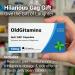 OldGitamins - Funny Rude Joke Pill Box Gag Gift for Men | Unique Birthday and Secret Santa Gifts for Grandad and Dad - Buy Online on GoSupps.com