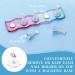 Prasacco Nail-Decoration-Kits WUQIQU Holder Acrylic Nail Display Stand with 3 Bases Magnetic for Nail Art - Buy Online on GoSupps.com