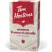 Tim Hortons Candy Cane Hot Chocolate Beverage Mix Limited Time Offer 450g Can & Apple Cinnamon Tea Bags Herbal Tea Decaffeinated 20 Count Flavored Drink Concentrate+Apple Cinnamon Tea - Buy Online on GoSupps.com