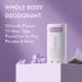 Native Whole Body Deodorant Stick - Aluminum Free 72 Hour Odor Protection Naturally Derived Ingredients | Coconut Oil & Shea Butter | Unisex Lilac & White Tea - Buy Online on GoSupps.com