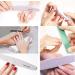 10-Piece Professional Nail Files & Buffers Set - 100/180 Grit Double Sided Emery Boards for Acrylic Nails | Reusable Manicure Tools - Buy Online on GoSupps.com