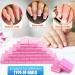 100Pcs Professional Nail Buffer Block Set - 180 Grit Buffing Blocks for Natural and Acrylic Nails - Nail Art Tools and Sandpaper File - Buy Online on GoSupps.com