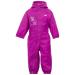 Trespass Kids' Waterproof Drip Drop Outdoor Rain Suit 12/18 Purple Orchid