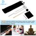 Dreld 136.1Hz Tuning Fork Set - Aluminum Weighted Chakra Fork with Silicone Hammer Bag & Cleaning Cloth for DNA Repair & Sound Therapy - Buy Online on GoSupps.com