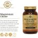 Solgar Magnesium Citrate - Sleep and Fatigue - Vitality and Energy - Highly Assimilable - Mineral - Food Supplement - Bottle of 60 Tablets - Buy Online on GoSupps.com