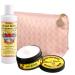 Maui Babe After Browning Lotion 8oz & Maui Babe Body Butter 8.3oz - Tan Enhancer Lotion & Body Butter with Iridescent Pink Bag - Amazing Maui Babe After Tan Moisturizer Lotion Kit - Hawaiian After Sun Lotion Tan Extender