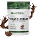 NAK-PRO 100% Soy Protein Isolate Chocolate - 1kg | 25.3g Protein 4.6g BCAA | Natural Vegan Plant Protein Powder | Easy To Digest | All Essential Amino Acids for Muscle Gain and Recovery