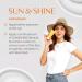 SUN & SHINE Mineral Sunscreen Lotion SPF50 1.7 Oz - Broad Spectrum UVA UVB Protection for Face & Neck - Zinc Oxide Sunburn Cream for Sensitive Skin - Buy Online on GoSupps.com
